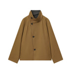 Women’s Short Trench Coat – Double-Sided, Casual and Chic