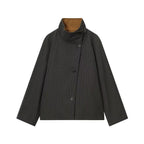 Women’s Short Trench Coat – Double-Sided, Casual and Chic